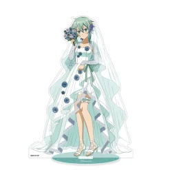 Sword Art Online Large Acrylic Stand Sinon: Wedding Dress Ver. New