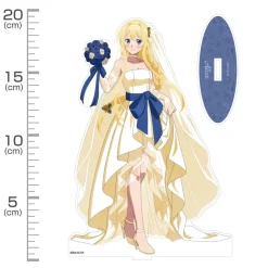 Sword Art Online Large Acrylic Stand Alice: Wedding Dress Ver. Online