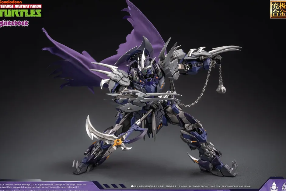 Teenage Mutant Ninja Turtles Shredder Alloy Action Figure Clearance