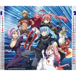 Calendars>That Time I Got Reincarnated as a Slime the Movie: Scarlet Bond 2023 Desktop Calendar