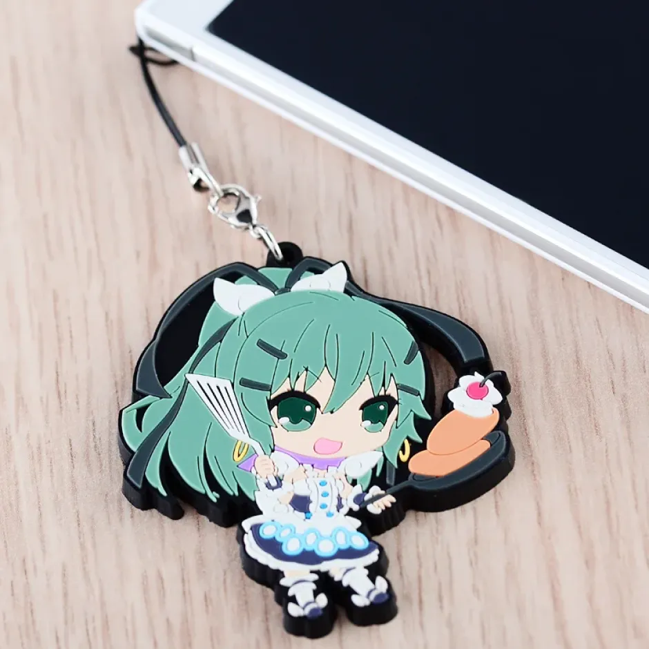 Smartphone Straps>The Guided Fate Paradox - Kuroiel Rubber Character Strap