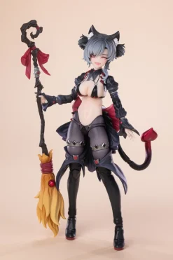 The Apprentice Witch Neco Hoshikawa: Black Hair Ver. 1/12 Scale Action Figure Hot
