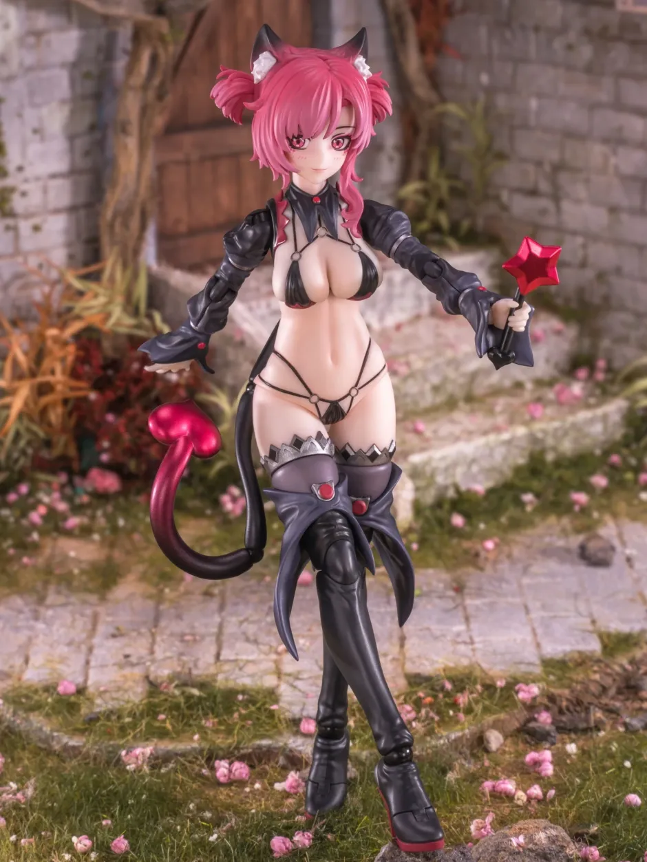 Action Figures>The Apprentice Witch Neco Hoshikawa: Red Hair Ver. 1/12 Scale Action Figure
