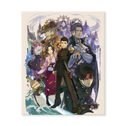 The Great Ace Attorney: Adventures Main Visual Chara Fine Board New