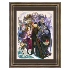 The Great Ace Attorney: Adventures Main Visual Chara Fine Graph w/ Frame New