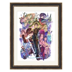 The Great Ace Attorney Chronicles Main Visual Chara Fine Graph w/ Frame Outlet