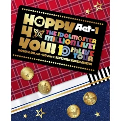 The Idolm@ster Million Live! 10th Live Tour Act-1 H@PPY 4 YOU! Live Blu-ray (First Limited Edition 4-Disc Set) Clearance