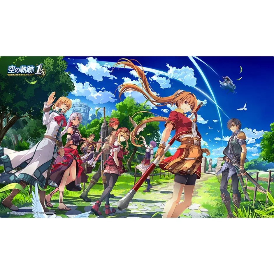 The Legend of Heroes: Trails in the Sky 1st Chapter Rubber Mat Kiseki no Hajimaru Basho e Clearance