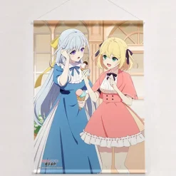 The Magical Revolution of the Reincarnated Princess and the Genius Young Lady W Suede B2 Tapestry Anisphia & Euphyllia: Machi Aruki Ver. Discount