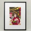 Fine Art>The Melancholy of Haruhi Suzumiya Natsu-Meguri 15498-Kei Ukiyo-e Woodblock Print