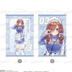 The Quintessential Quintuplets Specials 2 Double-Sided Tapestry Miku Nakano: Jersey Maid Ver. Discount