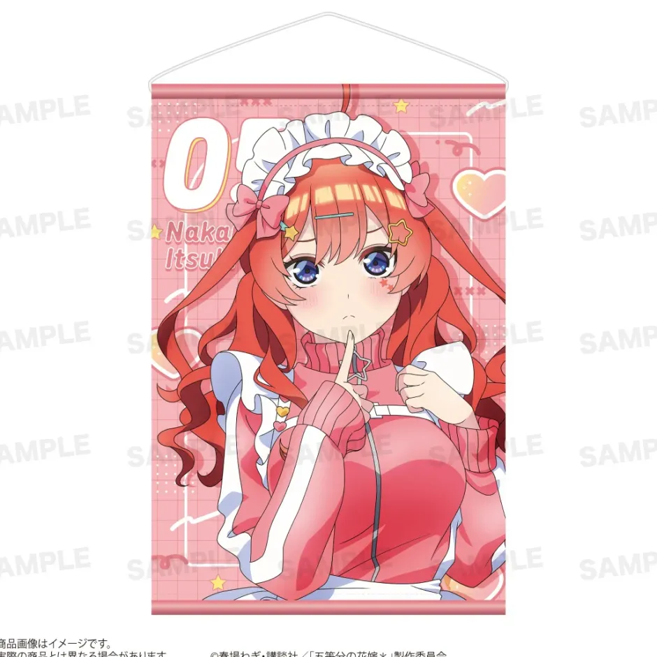 Tapestries>The Quintessential Quintuplets Specials 2 Double-Sided Tapestry Itsuki Nakano: Jersey Maid Ver.