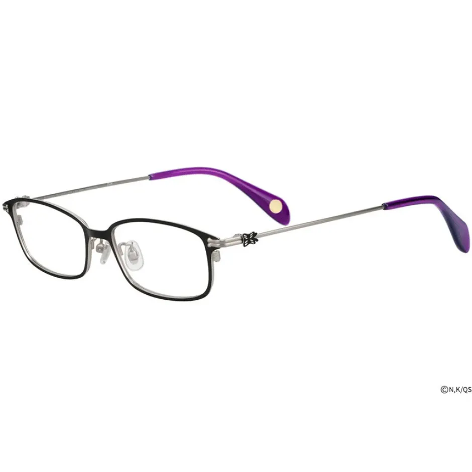 The Quintessential Quintuplets Specials2 Glass Frame w/ Original Eyeglass Case & Cleaning Cloth Set Nino Nakano Model New