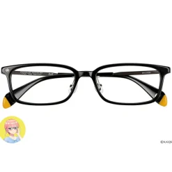 The Quintessential Quintuplets Specials2 Glass Frame w/ Original Eyeglass Case & Cleaning Cloth Set Ichika Nakano Model Sale