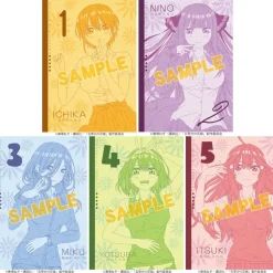 The Quintessential Quintuplets Character Notebook Collection Online