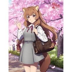 The Rising of the Shield Hero Season 4 W Suede B2 Tapestry Raphtalia: School Style Ver. Sale