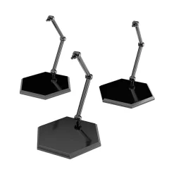 Plastic Models>The Simple Stand x3 Black Hex Type (for Figures & Models)