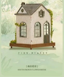 The South French Flower House 1/64 Scale Doll House Outlet