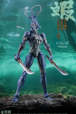 The Story of Mountain and Sea Series Shrimp Soldiers and Crab Generals Hai Ji 1/12 Scale Action Figure Discount