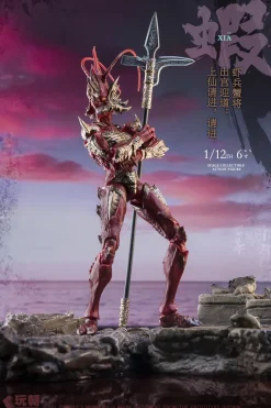 The Story of Mountain and Sea Series Shrimp Soldiers and Crab Generals Lang Ge 1/12 Scale Action Figure New
