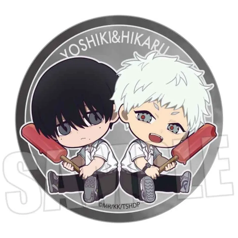 The Summer Hikaru Died Trading Tin Badge Gyugyutto Box Set Discount