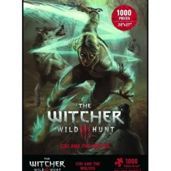 Games>The Witcher 3: Wild Hunt Puzzle: Ciri and the Wolves