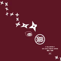 Tokyo Otaku Mode 10th Anniversary Coach Jacket Burgundy Sale