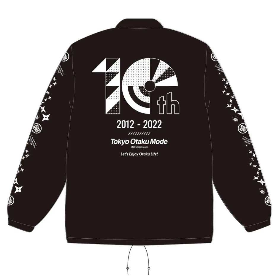 Jackets & Hoodies>Tokyo Otaku Mode 10th Anniversary Coach Jacket Black