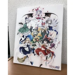 Art Canvas Boards>Touhou Project Hakurei Shrine Summer Festival Canvas Art Board