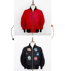 Jackets & Hoodies>Trigun Maximum Reversible MA-1 Jacket