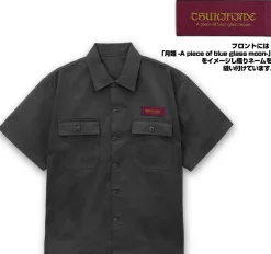 Tops>Tsukihime -A Piece of Blue Glass Moon- Arcueid Brunestud Embroidery Work Shirt Gray