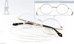 Eyewear>Tsukihime -A piece of blue glass moon- Collaboration Glasses Arcueid Brunestud Model w/ Bonus: Card Mirror