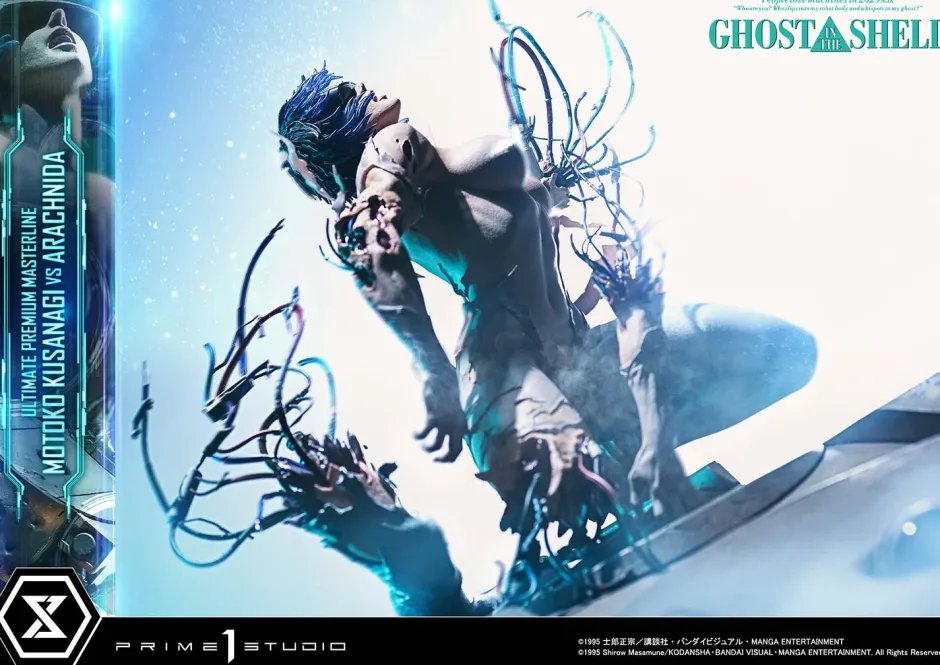 Ultimate Premium Masterline Ghost in the Shell Motoko Kusanagi vs Arachnida 1/4 Scale Figure