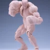 Action Figures>UMS003 Male Body Big Guy: White Skin 1/12 Scale Action Figure