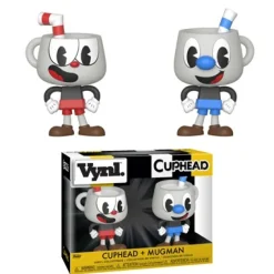 Soft Vinyl Figures>Vynl: Cuphead - Cuphead & Mugman
