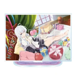 Wandering Witch: The Journey of Elaina Happy Birthday Elaina Acrylic Illustration Board - Present Ver. Clearance