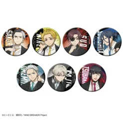 Wind Breaker Trading Tin Badges Suit Ver. Complete Box Set Sale