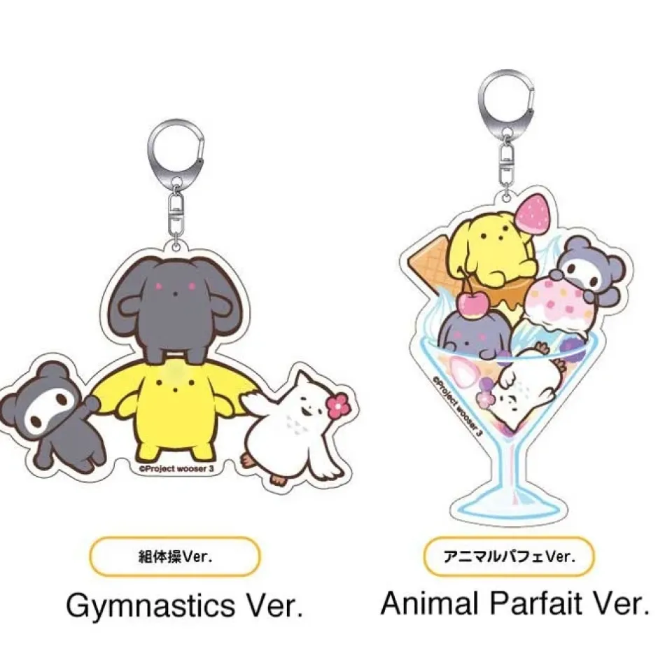 Smartphone Straps>Wooser Acrylic Keychains