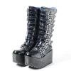 YOSUKE 2015SS Belt Long Boots Outlet