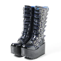 YOSUKE 2015SS Belt Long Boots Outlet
