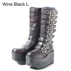 YOSUKE 2015SS Belt Long Boots Outlet