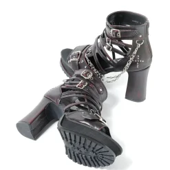 YOSUKE 2015SS Chain Bootie Sandals New