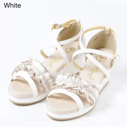 YOSUKE 2015SS Macaroon Frilled Sandals Best