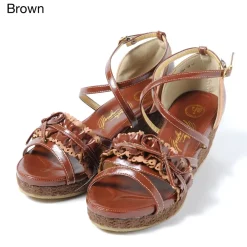 YOSUKE 2015SS Macaroon Frilled Sandals Best
