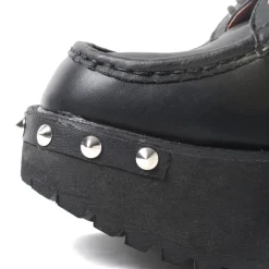 YOSUKE 2015SS Studded Cross Laced Boots Best