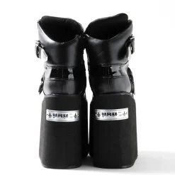 YOSUKE 2015SS Ultra Thick Soled Double Belt Boots Outlet