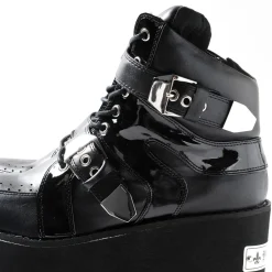 YOSUKE 2015SS Ultra Thick Soled Double Belt Boots Outlet