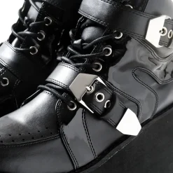 YOSUKE 2015SS Ultra Thick Soled Double Belt Boots Outlet