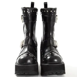 YOSUKE USA Mid-Calf Chunky Boots Outlet