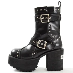YOSUKE USA Mid-Calf Chunky Boots Outlet
